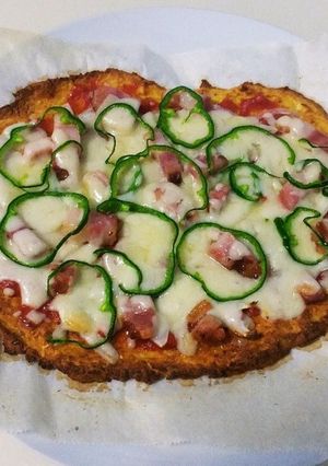 ダイエット中でもピザを食べたいの!!-レシピのメイン写真