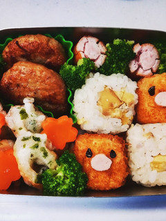 年中男子のディグダ弁当-レシピのメイン写真