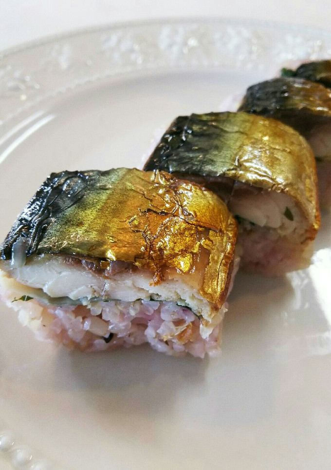 駅弁風 焼き鯖の棒寿司(押し寿司)-レシピのメイン写真