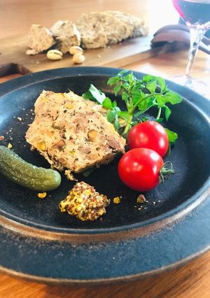 パーティーに☆鶏の簡単田舎風パテ-レシピのメイン写真