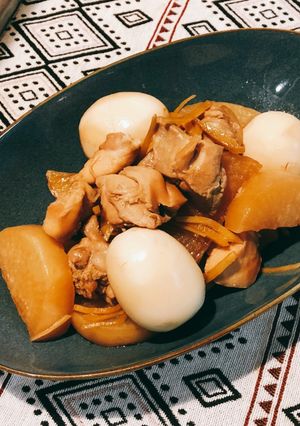 鶏肉と大根の生姜風煮込み-レシピのメイン写真