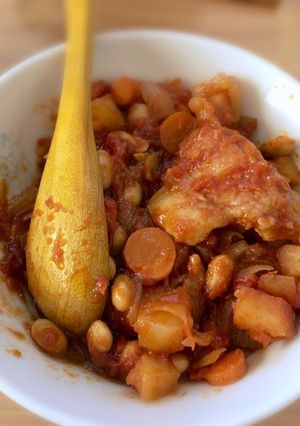 簡単☆トマトビーンズ煮込み-レシピのメイン写真