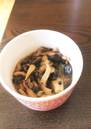 平茸とエリンギのにんにく醤油いため-レシピのメイン写真