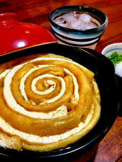 渦巻きつねうどん-レシピのメイン写真