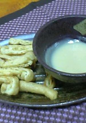 サクサクおあげ～酢味噌～-レシピのメイン写真