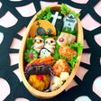 棺おにぎりとマミー&おばけちゃん弁当