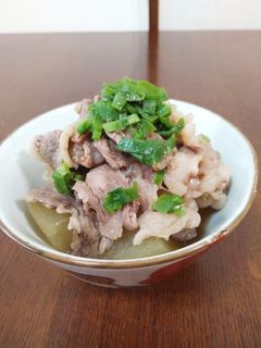 冬瓜と牛肉の煮物-レシピのメイン写真