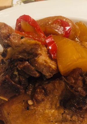 炊飯器で豚肉のマーマレード煮-レシピのメイン写真