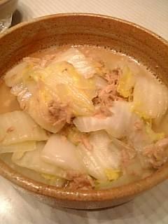 白菜とツナのあっさり煮-レシピのメイン写真