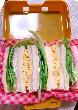 和風卵サンド-レシピのメイン写真