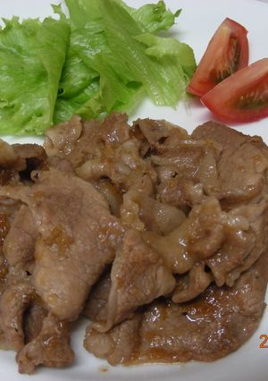 からめるだけ！簡単コク旨☆豚しょうが焼き-レシピのメイン写真