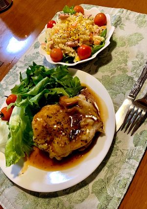 照り焼きチキンステーキ-レシピのメイン写真
