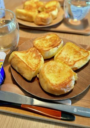 中まで浸透！ふわとろフレンチトースト☆-レシピのメイン写真