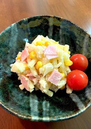ハム＆コーン☆ポテトマカロニサラダ-レシピのメイン写真