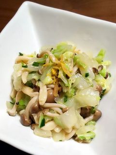*白菜としめじのマリネサラダ*-レシピのメイン写真
