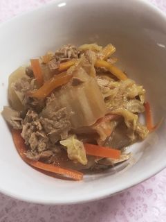 簡単!白菜の煮浸し-レシピのメイン写真