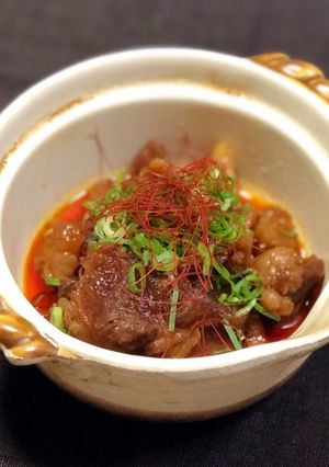 【炊飯器で簡単！】コリアン牛すじ煮込み-レシピのメイン写真