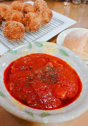 シマチョウのトマト煮込み♪-レシピのメイン写真