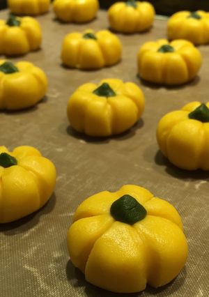 ハロウィンの超簡単かぼちゃクッキー-レシピのメイン写真