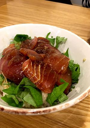 簡単！我が家のまぐろの漬け丼-レシピのメイン写真