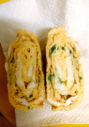 お弁当の卵焼きメニュー6♡ネギ♡-レシピのメイン写真