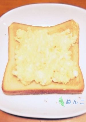 娘が大好きなたまごトースト-レシピのメイン写真