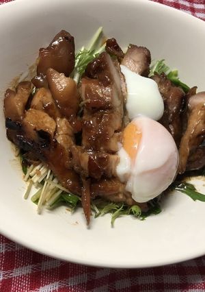 鍋なしレンジなし!2つ一緒に温泉卵-レシピのメイン写真