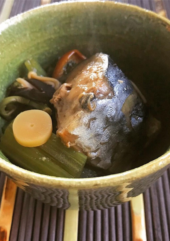 簡単！節約、時短♪鯖缶と山菜とフキの煮物-レシピのメイン写真