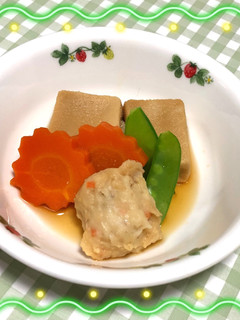 簡単〜高野豆腐の煮物〜(o˘◡˘o)♡-レシピのメイン写真