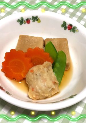 簡単〜高野豆腐の煮物〜(o˘◡˘o)♡-レシピのメイン写真