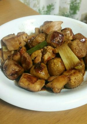 冷凍肉だんごで簡単焼き鳥つくね-レシピのメイン写真