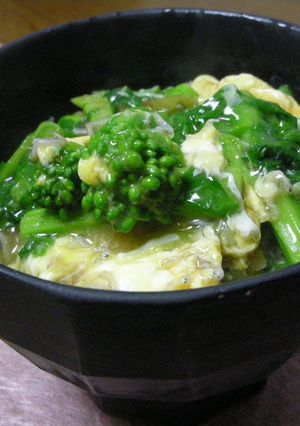 菜の花じゃこ玉のっけ丼-レシピのメイン写真