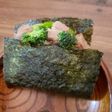 遠足に!豚テキブロッコリーおにぎり!