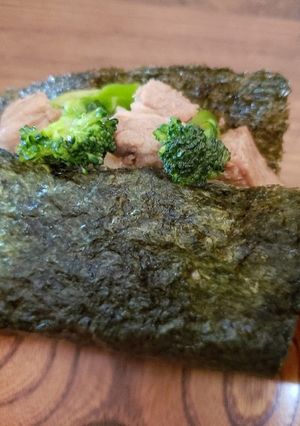 遠足に！豚テキブロッコリーおにぎり！-レシピのメイン写真