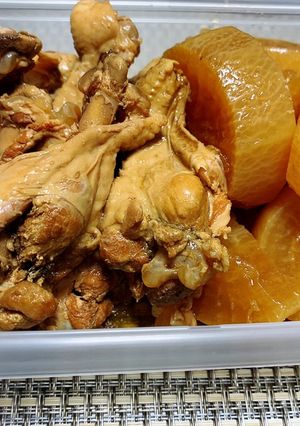 手羽元と大根の優しい煮物-レシピのメイン写真