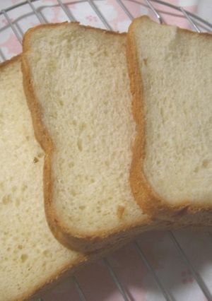 ハニーミルク♡生クリーム食パン（HB）-レシピのメイン写真