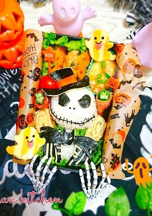 ハロウィン★ナイトメア*ジャック弁当♡-レシピのメイン写真