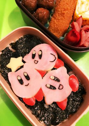 キャラ弁☆星のカービィ-レシピのメイン写真