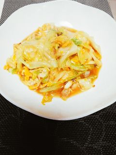 簡単 キャベツの卵とじ-レシピのメイン写真