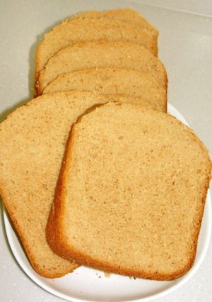緩糖質抑制　全粒粉/ライ麦食パンⅡ-レシピのメイン写真