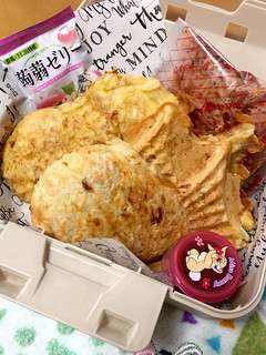 お好み焼きたい焼き弁当-レシピのメイン写真