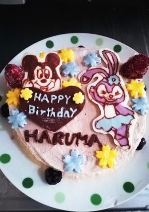 ステラルーのキャラチョコアイスケーキ-レシピのメイン写真