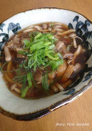 ぼっかけうどん-レシピのメイン写真