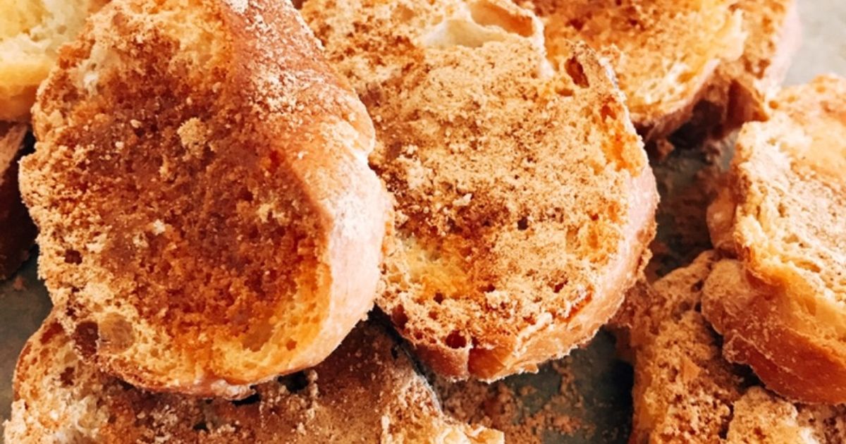 きなこラスク by ふたばkitchen 【クックパッド】 簡単おいしい