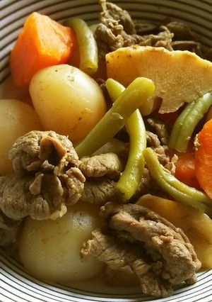牛肉と玉こんの煮物-レシピのメイン写真