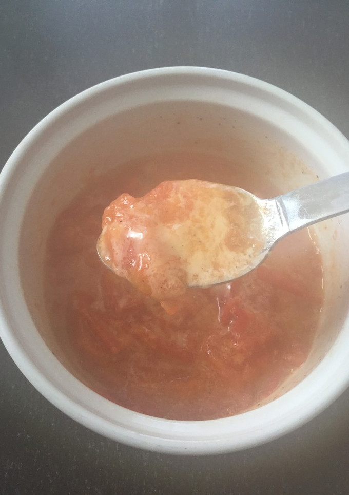 簡単レンジでちょっとのトマトスープ-レシピのメイン写真
