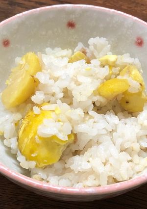 栗ごはん-レシピのメイン写真