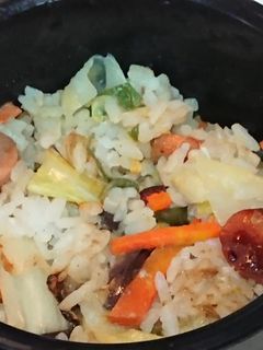 ヘルシー✨野菜炒めご飯-レシピのメイン写真