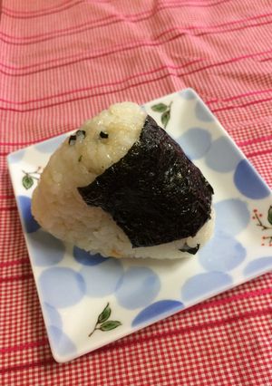 松茸お吸い物でおにぎり-レシピのメイン写真
