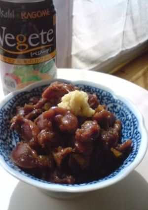 簡単!砂肝の甘辛煮-レシピのメイン写真